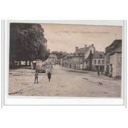 SAINT VAURY - Grande Rue et Place du Marché - très bon état