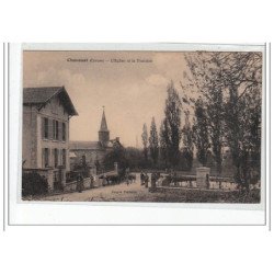 CHAVANAT - L'église et la Fontaine - très bon état