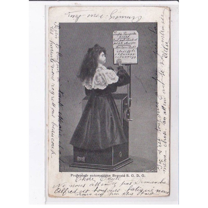 SAINTE-SUZANNE: professeur automatique breveté S.G.D.G. - état