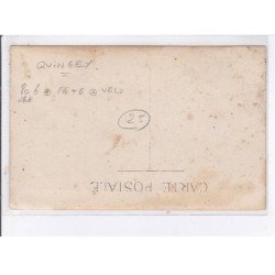 QUINGEY: fête, vélo - état