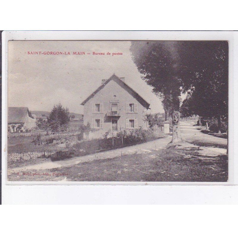 SAINT-GORGON-la-MAIN: bureau de postes - très bon état