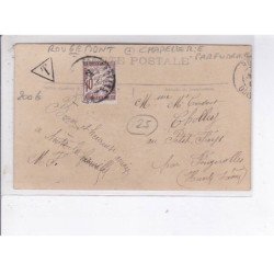 ROUGEMONT: chapellerie-parfumerie, coiffeur - très bon état