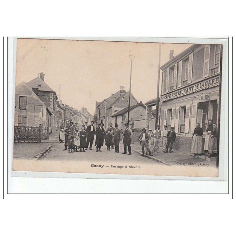 GASNY - Passage à niveau - très bon état