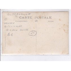 VOUJEAUCOURT: femmes, militaire, croix rouge - très bon état