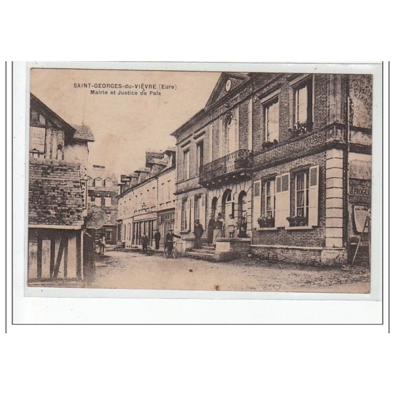 SAINT GEORGES DU VIEVRE - Mairie et Justice de Paix - très bon état