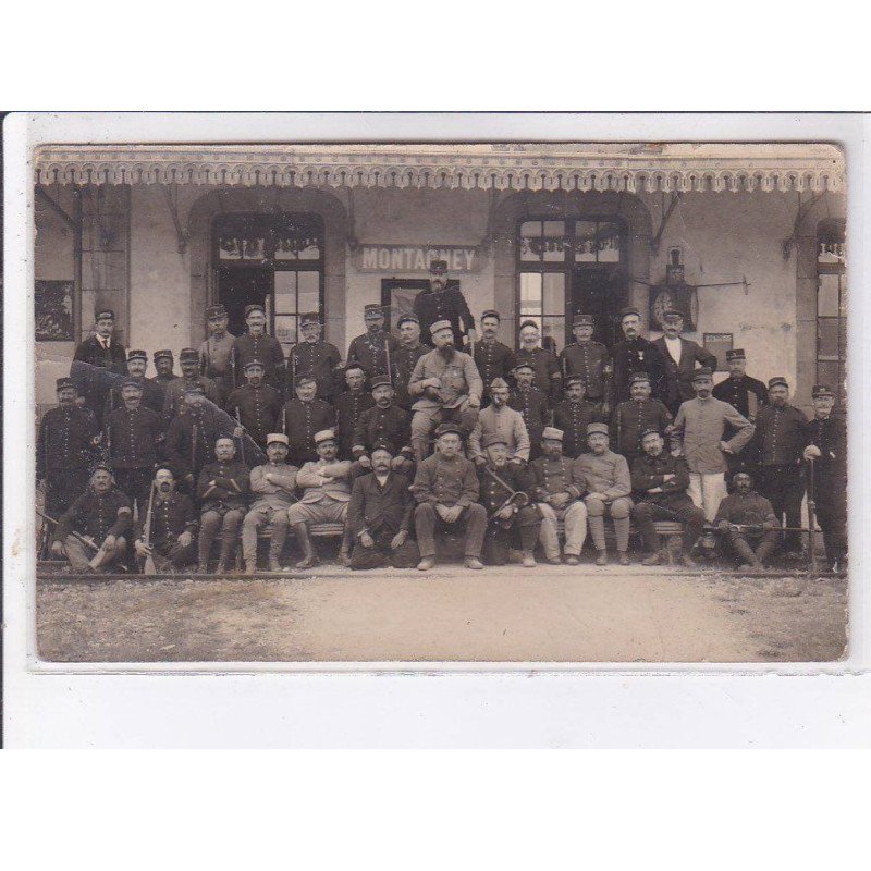 MONTMAGNEY: gare, militaire - état
