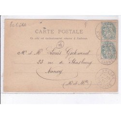 FRESSE: intérieur du tissage - état