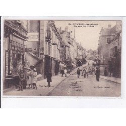 LUXEUIL-les-BAINS: la rue du chêne, magasin de cartes postales - très bon état