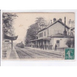 MONTBOZON: la gare, vue intéiruere - très bon état