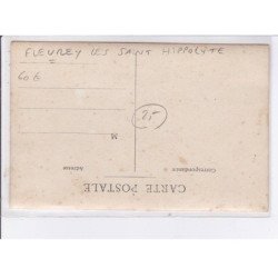 FLEURY LES SAINT-HIPPOLYTE: personnages - très bon état