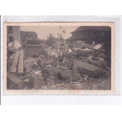 SOCHAUX: notre maison après les bombardements, photo - très bon état