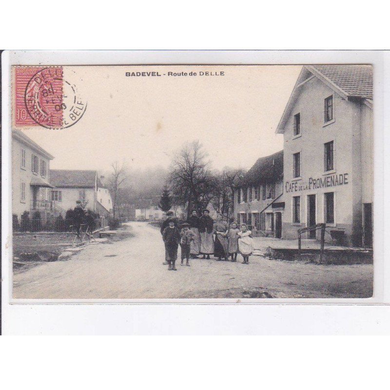 BADEVEL: route de delle, café de la promenade - très bon état