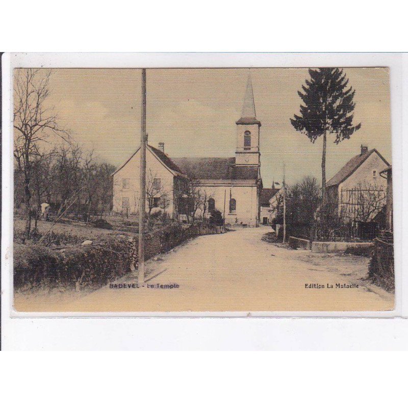 BADEVEL: le temple - état