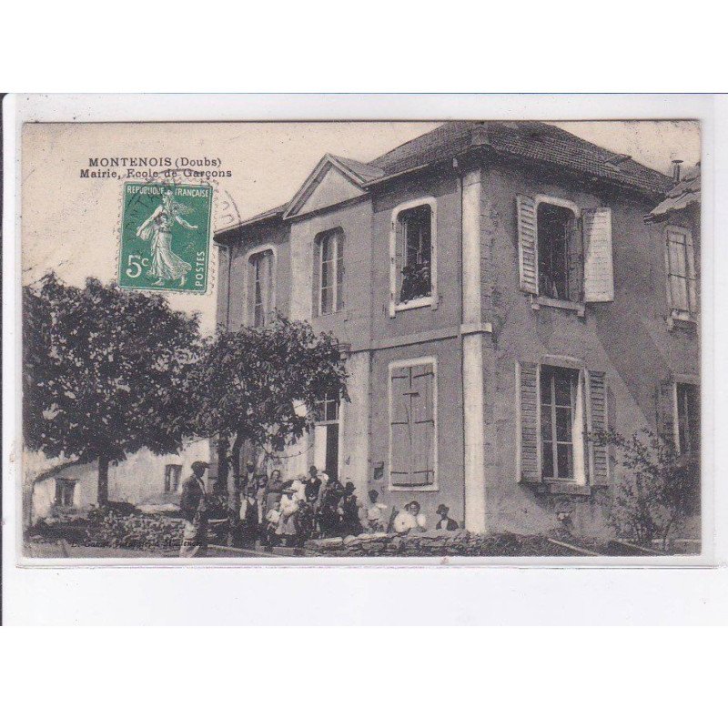 MONTENOIS: mairie, école de garçons - très bon état
