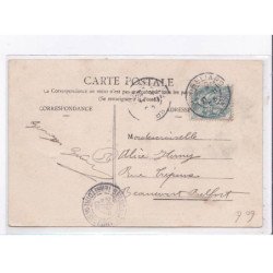 ALLENJOIE: place de l'école, la mairie, le temple - très bon état