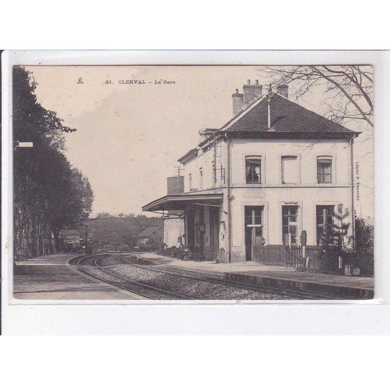 CLERVAL: la gare - très bon état