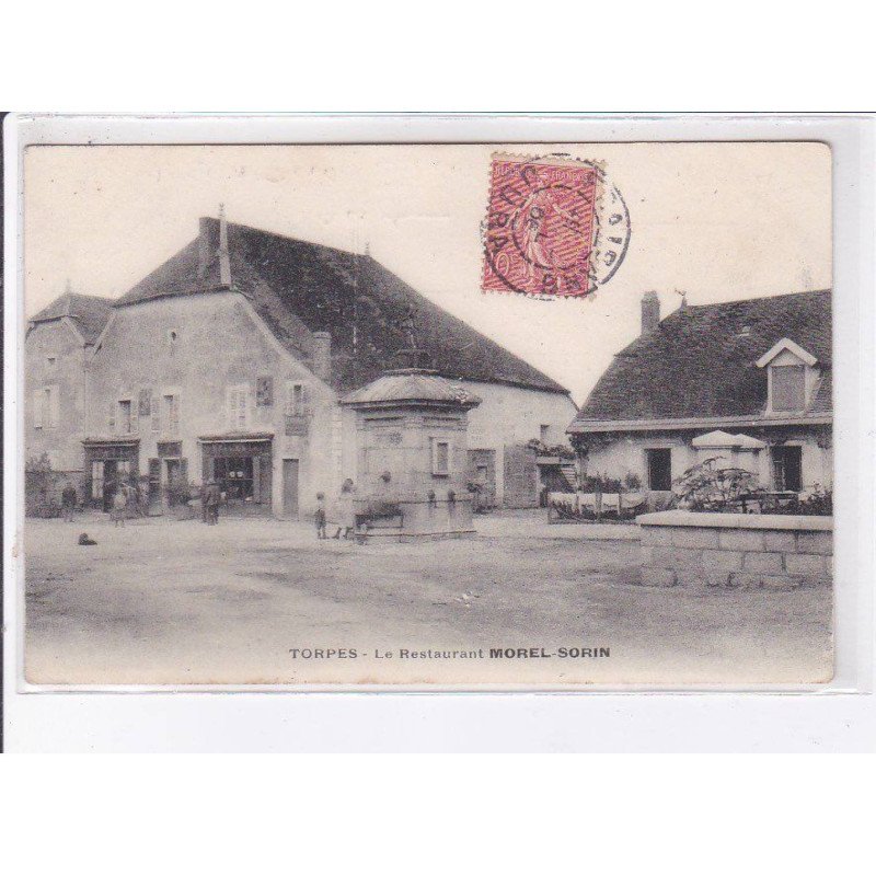 TORPES: le restaurant morel-sorin - très bon état
