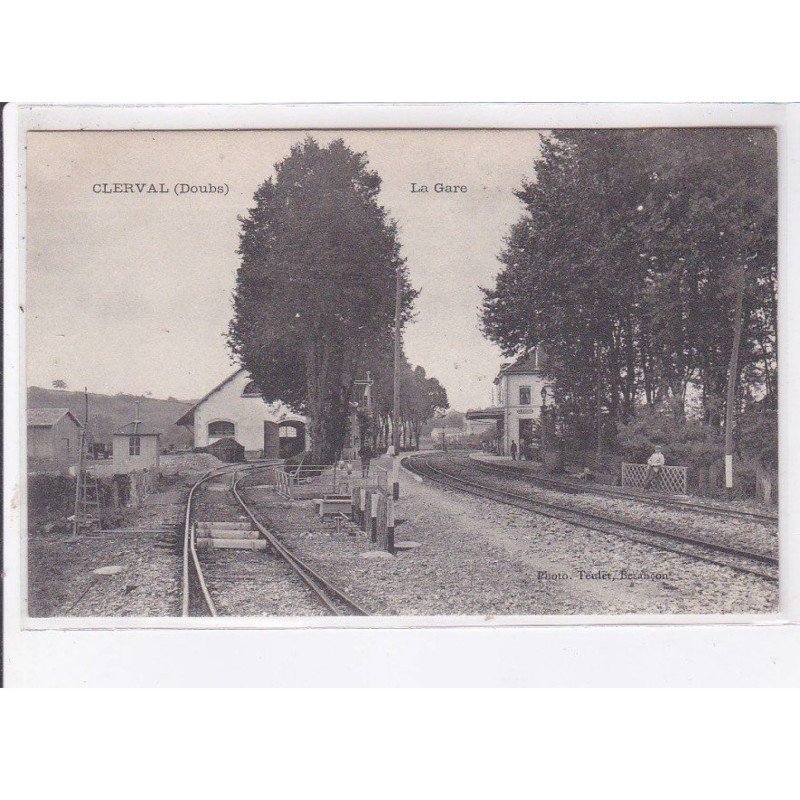 CLERVAL: la gare - très bon état
