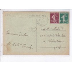 GUERLEDAN: station hydro électrique, vue générale, état des travaux du barrage - très bon état