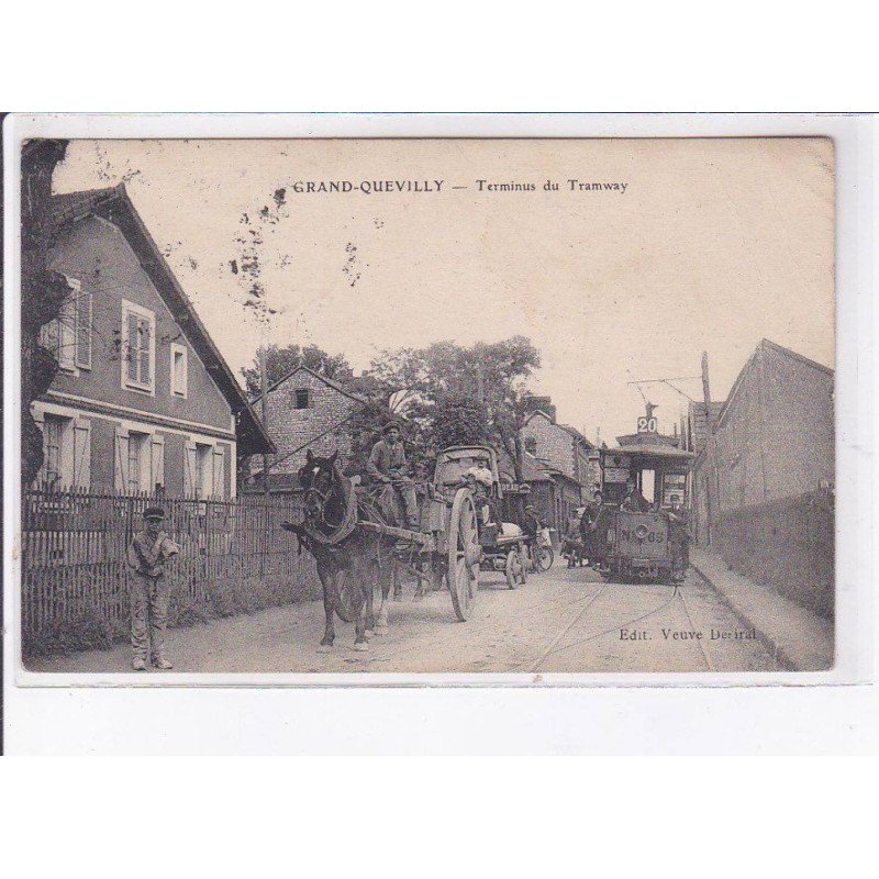 GRAND-QUEVILLY: terminus du tramway - état