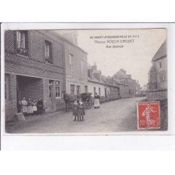 SAINT-VAAST-D'EQUIQUEVILLE: maison royon-drouet, rue centrale - état