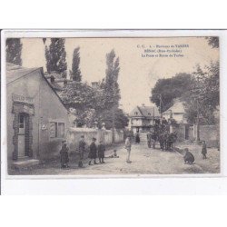 BENAC: la poste et route de tarbes, diligence, courrier - très bon état