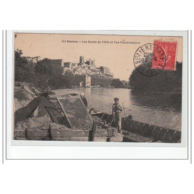 BEZIERS - Les bords de l'Orb et Vue panoramique - très bon état