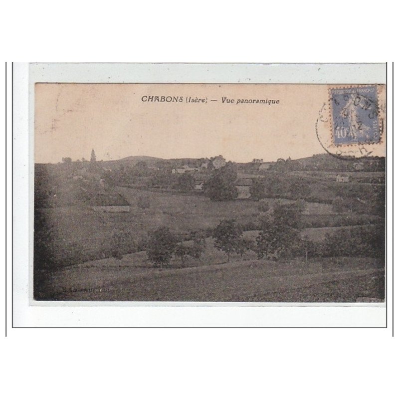 CHABONS - Vue panoramique - très bon état