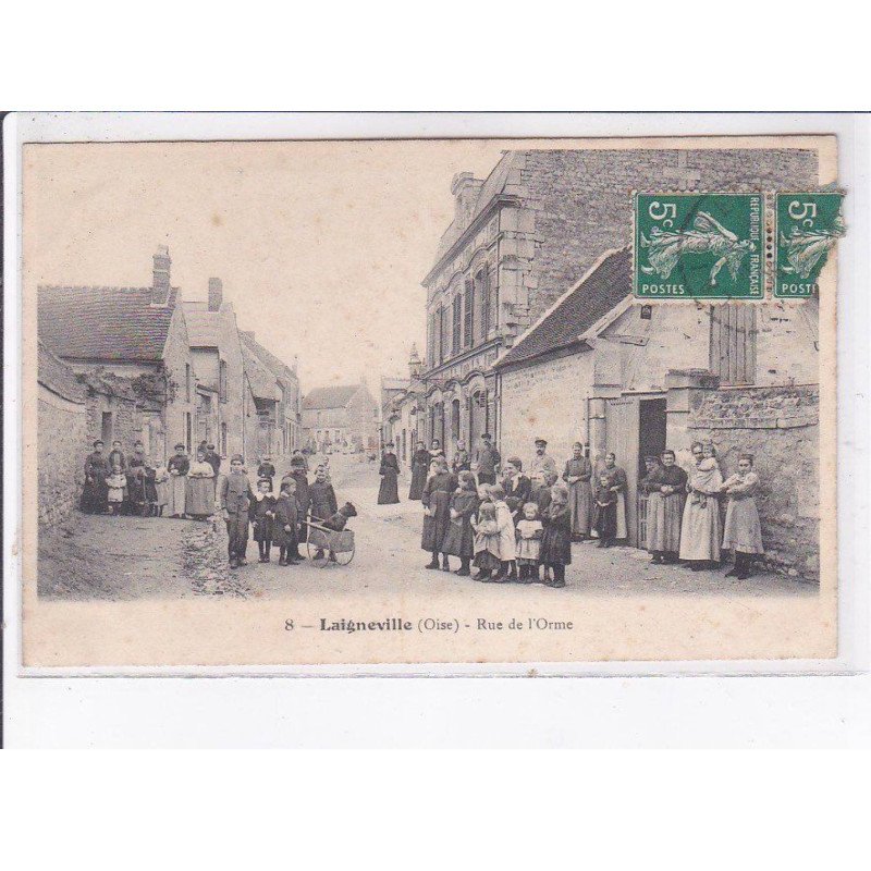 LAIGNEVILLE: rue de l'orme - état