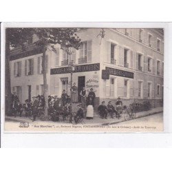 FONTAINEBLEAU: "aux marches" 41 blvd magenta, en face le château, arrêt du tramway - très bon état