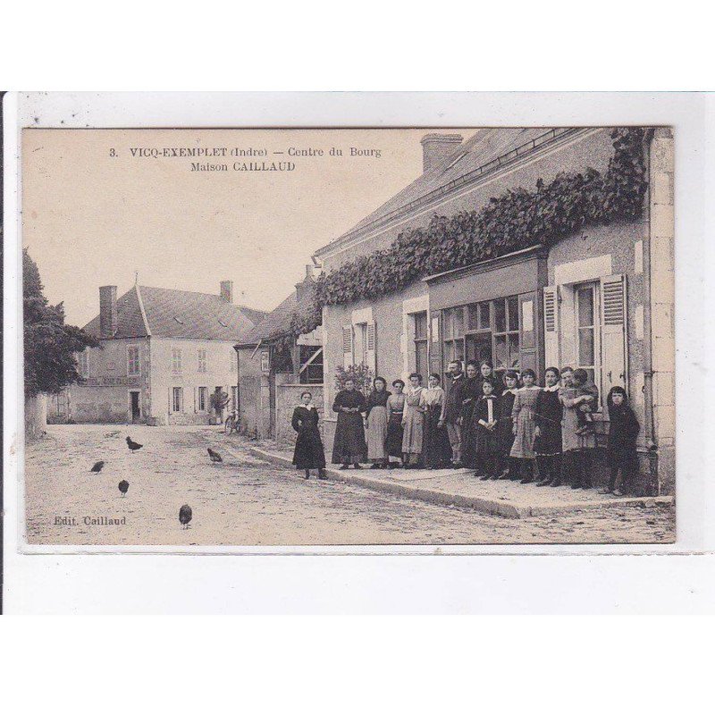 VICQ-EXEMPLET: centre du bourg, maison caillaud - très bon état