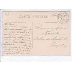 BEAUNE-la-ROLANDE: compagnie de sapeurs-pompiers à la manoeuvre - très bon état