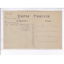 LONGEVILLE: cantine de patahoutchy, militaire, marchand de cartes postales - très bon état