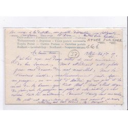 ATHEE-sur-CHER: attelage, personnages - très bon état