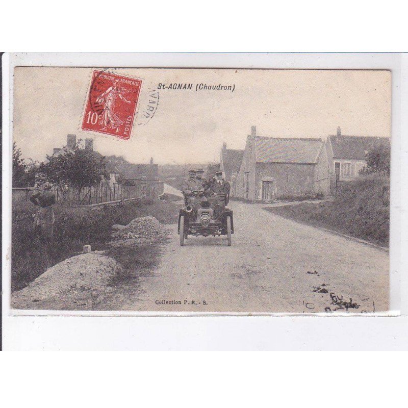SAINT-AGNAN: chaudron, automobile - très bon état
