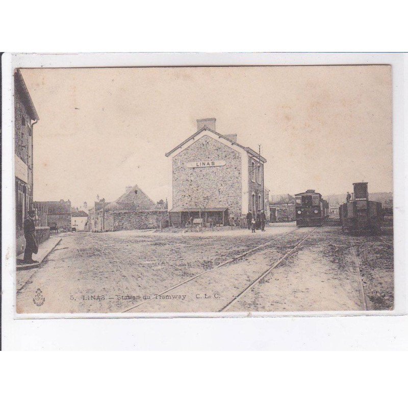 LINAS: station du tramway - très bon état