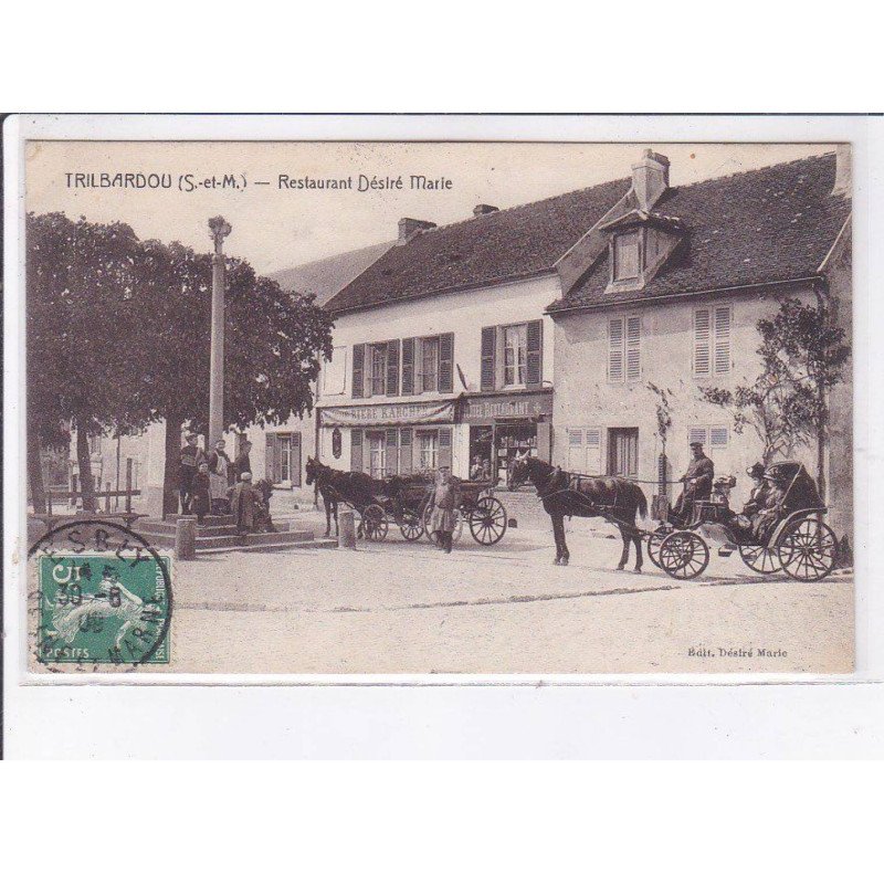 TRILBARDOU: restaurant désiré marie - très bon état