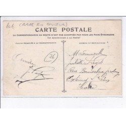 VILLERS-ECALLES: la gare (rare en couleur) - très bon état