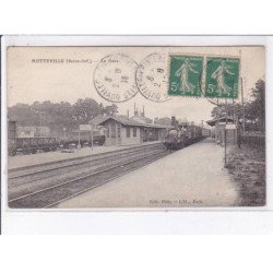 MOTTEVILLE: la gare - très bon état