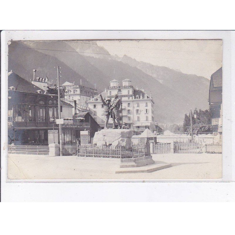 CHAMONIX: monument, grand hôtel - état