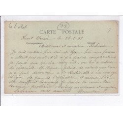 SAINT-BERAIN-sur-DHEUNE: la gare - état