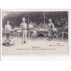 BOULOGNE-sur-MER: militaire, boulangerie de campagne de l'armée anglaise - très bon état