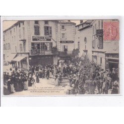 LA LOUVESC: manifestation contre la fermeture de la chapelle de saint-françois-régis 1903 - état