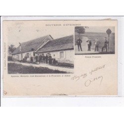 ETEIMBES: souvenir, épicerie, mercerie, café-restaurant à la frontière J. Schuh, poteau frontière - très bon état