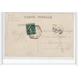 GRANDE SEMAINE D'AVIATION DE CHAMPAGNE (27 août)- Latham en plein vol (monoplan Antoinette) - CACHET - très bon ét