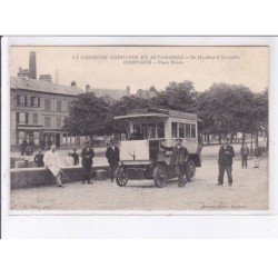 HONFLEUR: place thiers, autobus(?) - très bon état