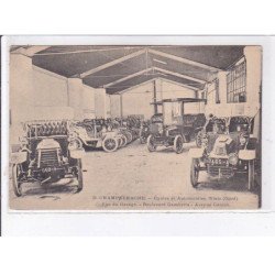 ALAIS: D. Champeyrache, cycles et automobiles, vue du garage, boulevard gambetta, avenue carnot