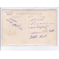 MARCILLY-en-VILLETTE: château du cerf-bois, 2CPA, automobile - très bon état