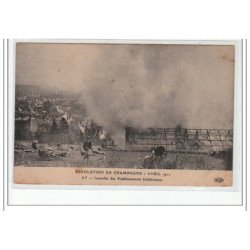 AY - REVOLUTION EN CHAMPAGNE 1911 - Incendie des établissements Geldermann - très bon état