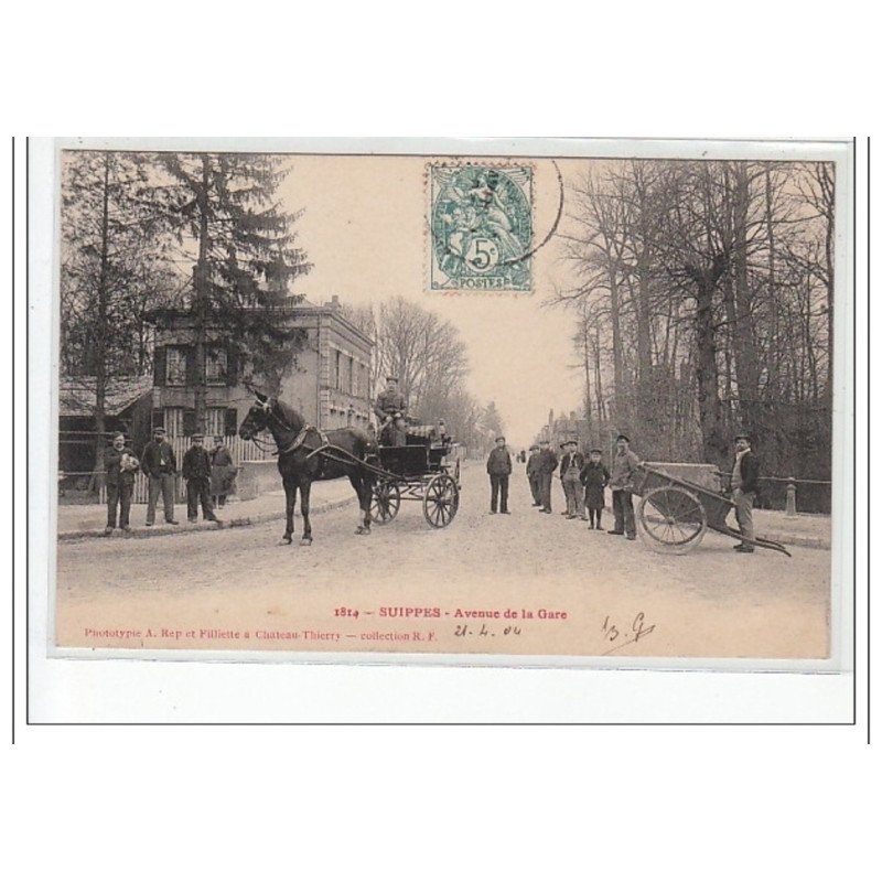 SUIPPES - Avenue de la Gare - très bon état